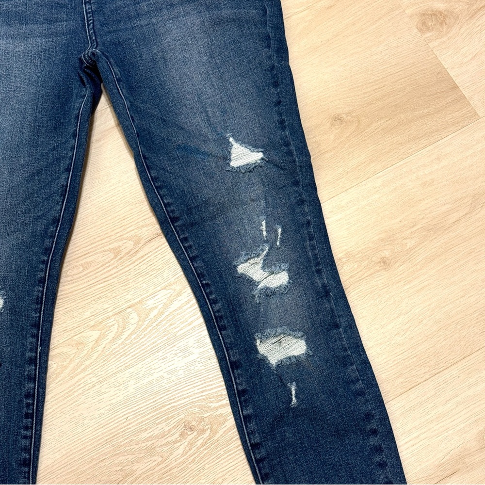 PACSUN Virgil High Waisted Jeggings Medium Wash Jeans NWT Sz 27 - Picture 10 of 16